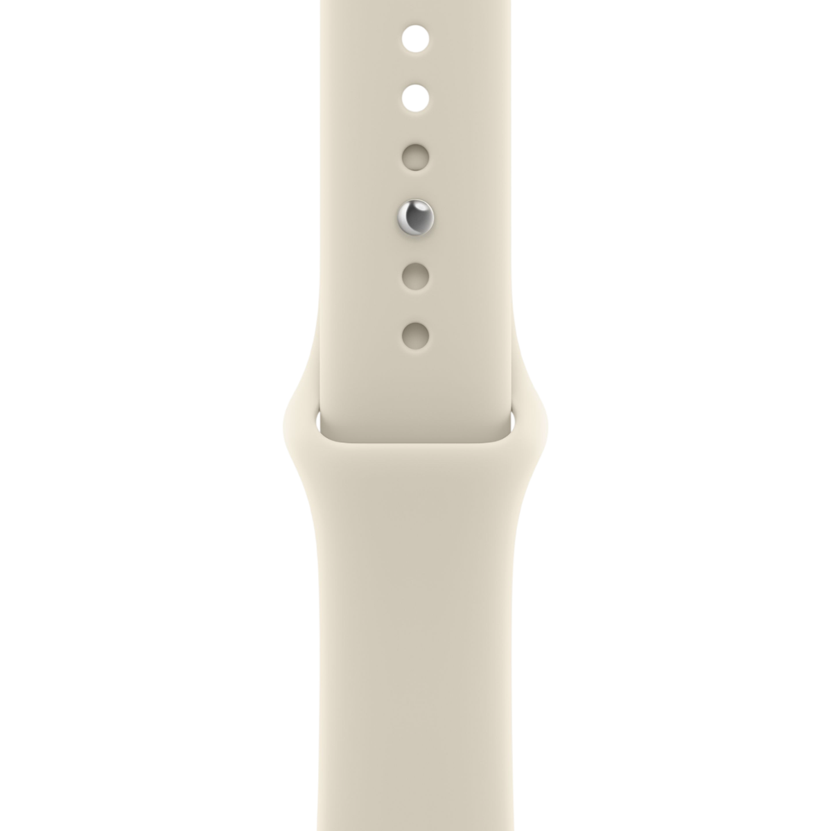 Apple Watch Series 12 GPS 42mm Light Gold Aluminum Case with Sand Sport Band - M/L (MJEE4)