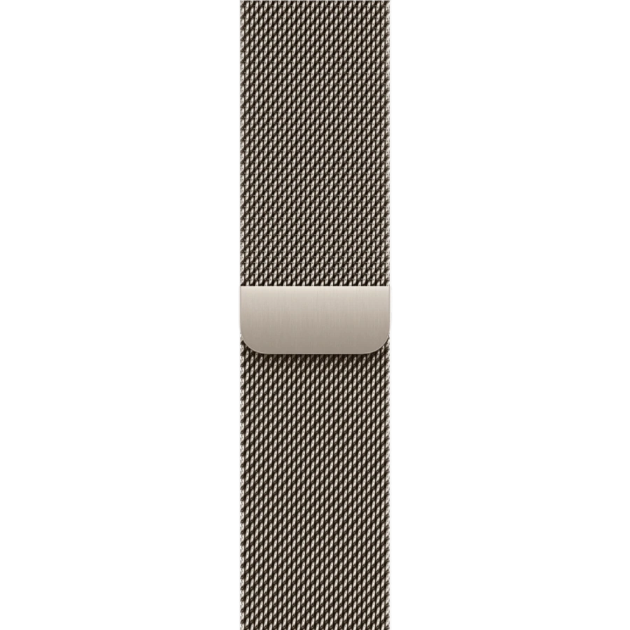 Apple Watch Series 12 GPS + Cellular 42mm Natural Titanium Case with Natural Milanese Loop (MJGH4)