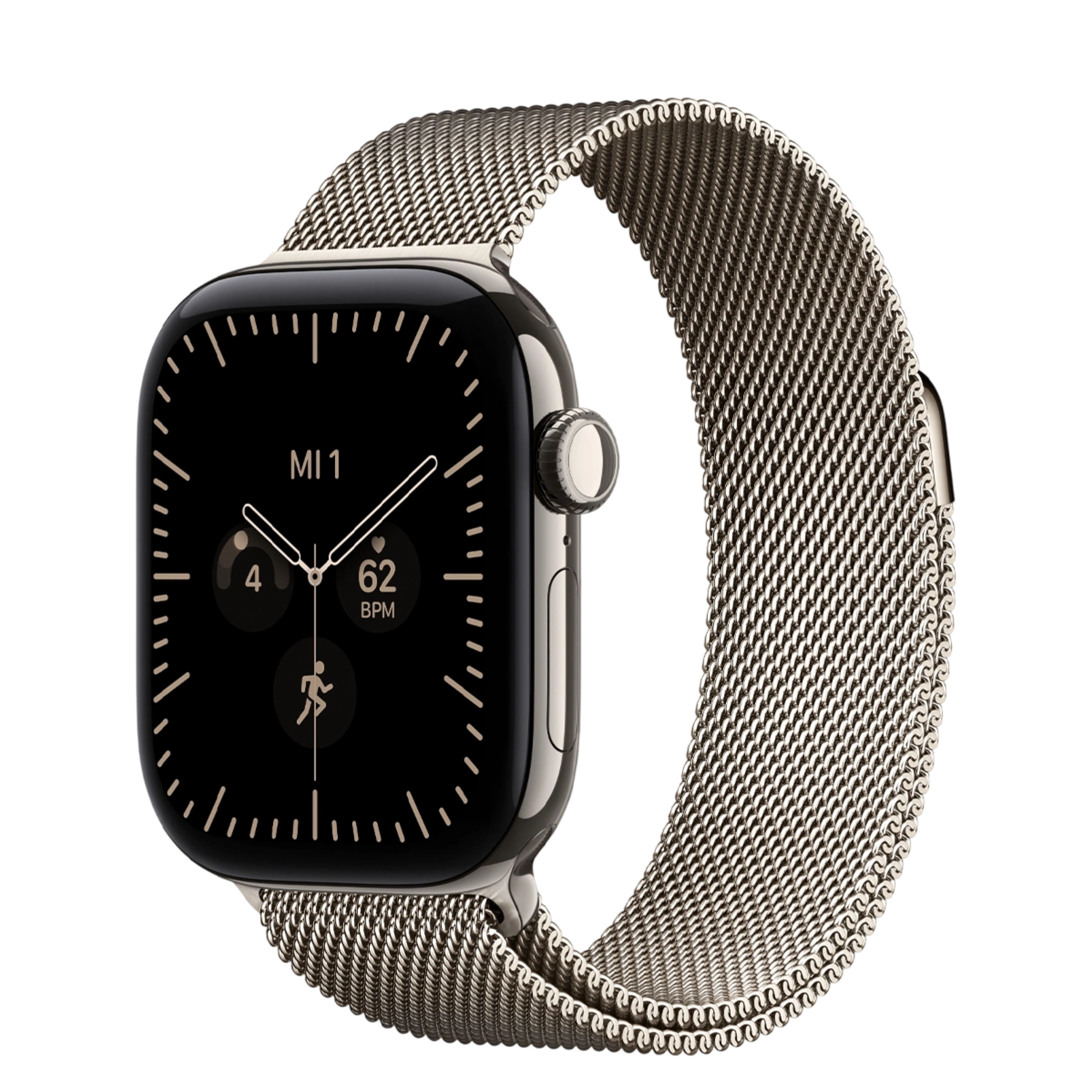 Apple Watch Series 12 GPS + Cellular 42mm Natural Titanium Case with Natural Milanese Loop (MJGH4) Apple Watch Series 12 GPS + Cellular 42mm Natural Titanium Case with Natural Milanese Loop (MJGH4)