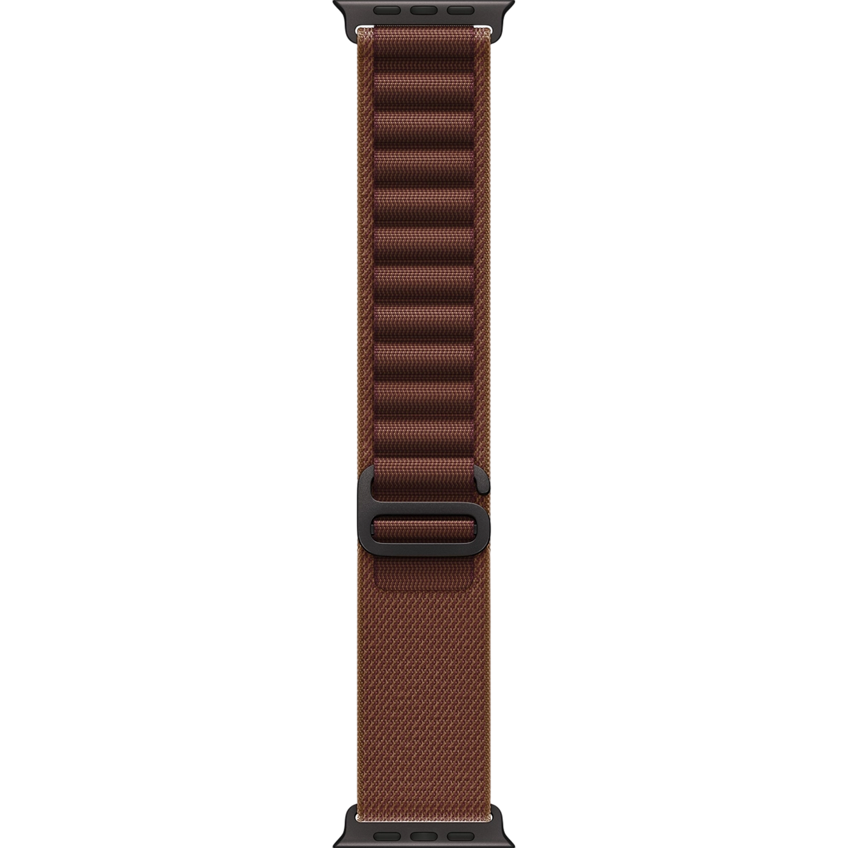 Apple Watch Ultra 4 GPS + Cellular 49mm Black Titanium Case with Burgundy Alpine Loop - Large (MJC24)