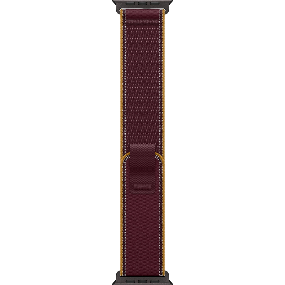 Apple Watch Ultra 4 GPS + Cellular 49mm Black Titanium Case with Burgundy Trail Loop - M/L (MJC44)