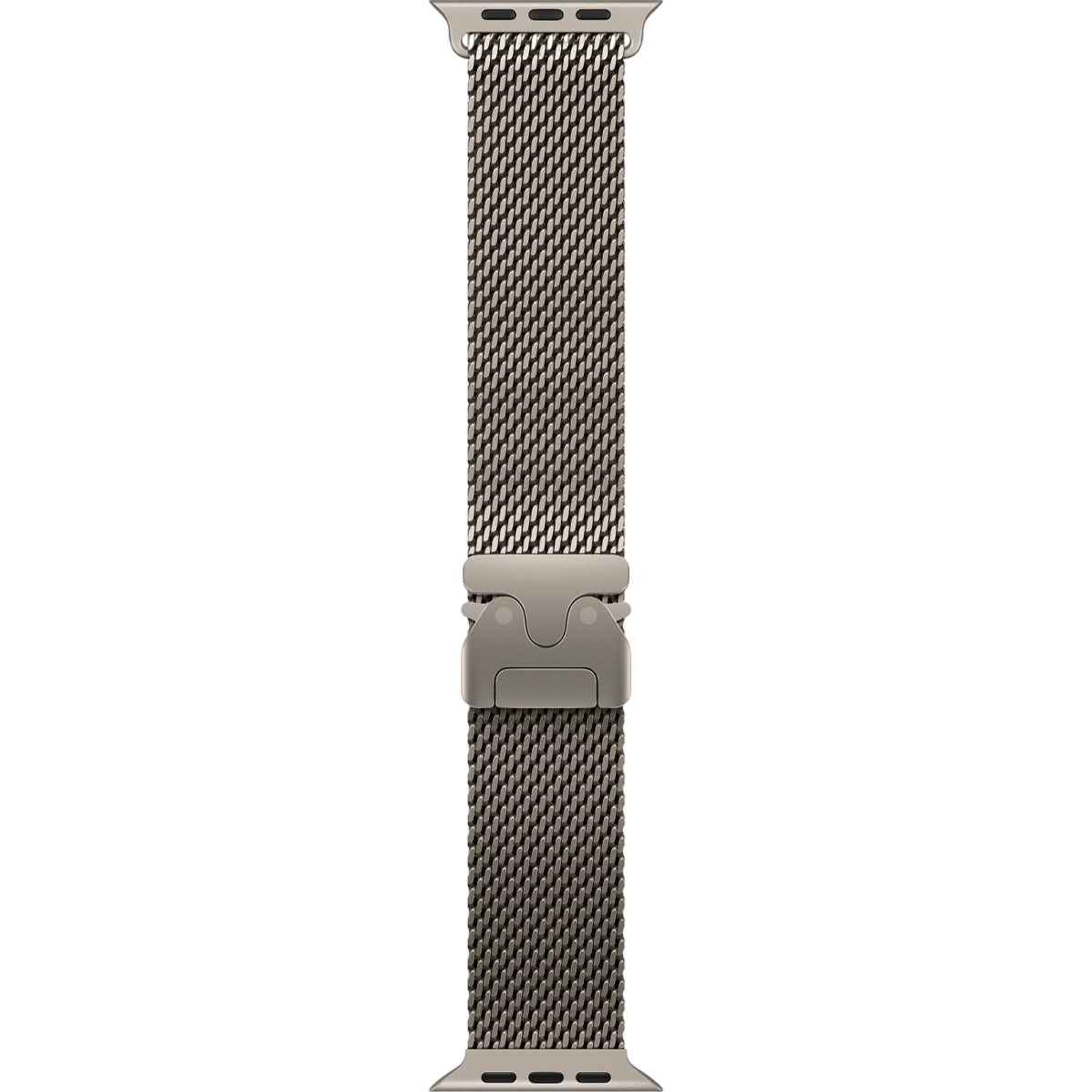 Apple Watch Ultra 4 GPS + Cellular 49mm Natural Titanium Case with Natural Titanium Milanese Loop - Large (MJAA4)