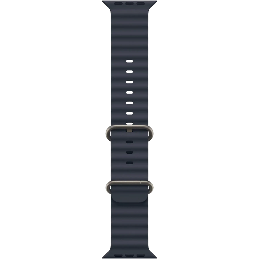 Apple Watch Ultra 4 GPS + Cellular 49mm Natural Titanium Case with Navy Ocean Band (MJCR4+MXTH3)