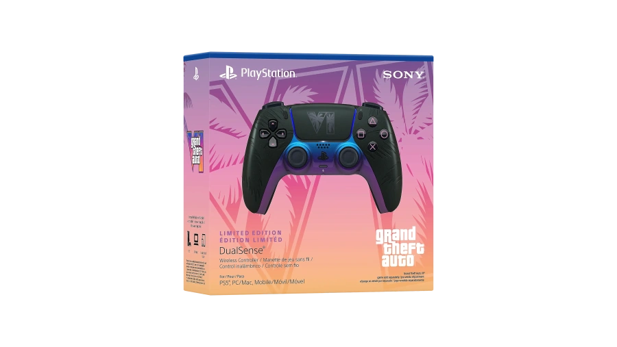 Бездротовий геймпад Sony DualSense - Grand Theft Auto VI Black Limited Edition