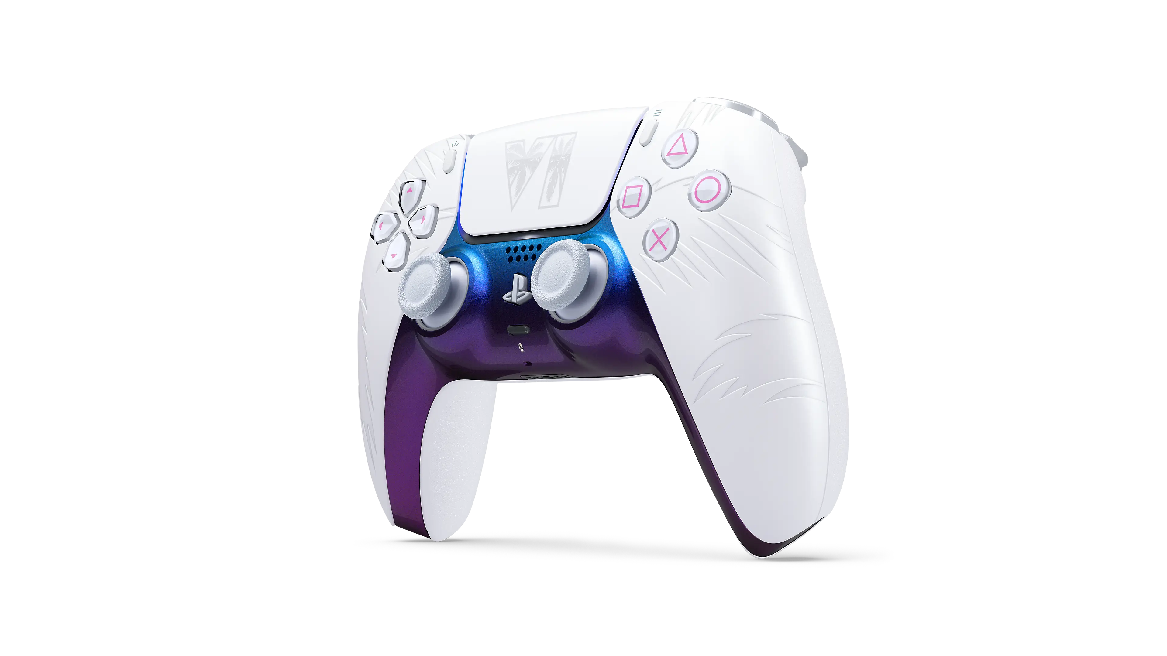 Бездротовий геймпад Sony DualSense - Grand Theft Auto VI White Limited Edition