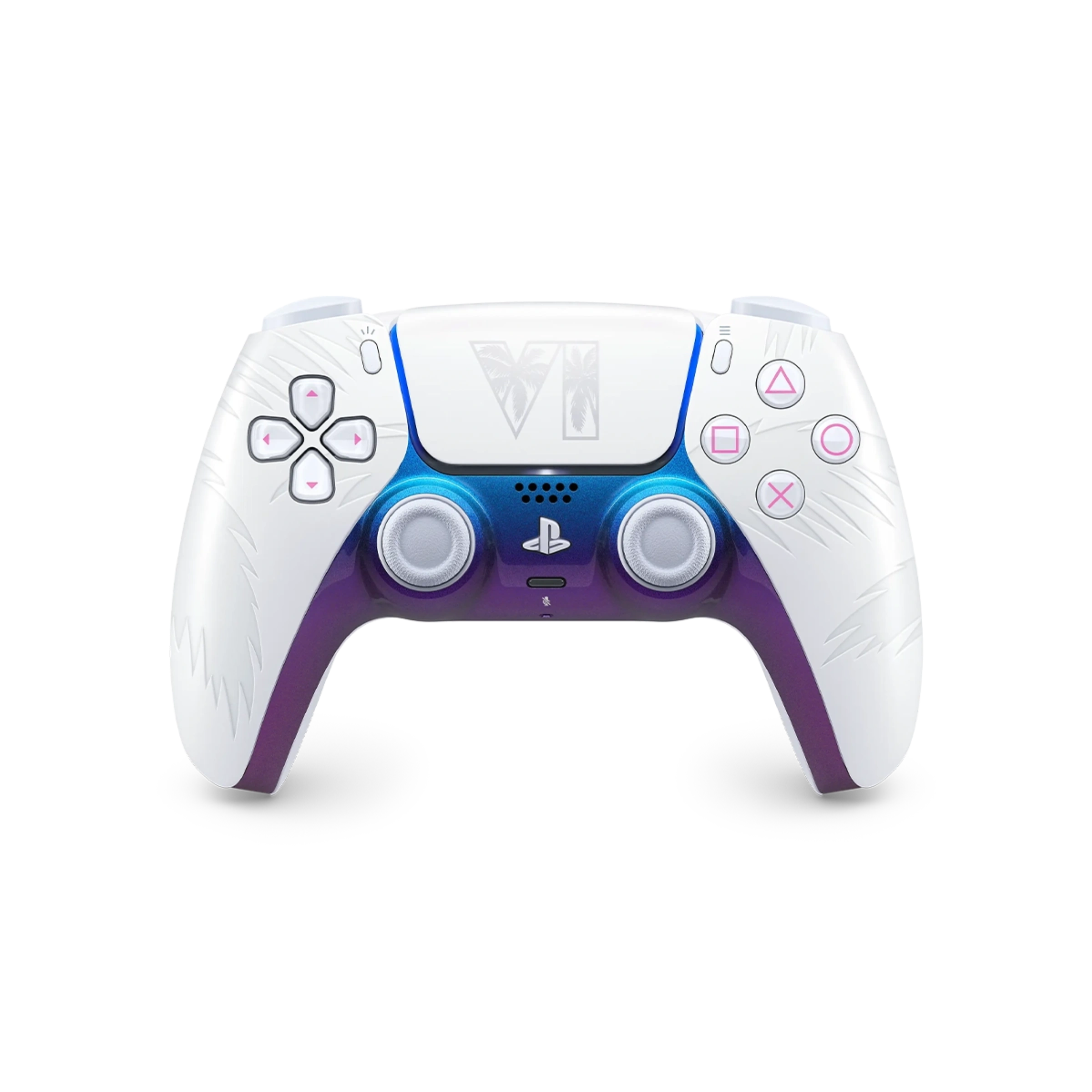 Бездротовий геймпад Sony DualSense - Grand Theft Auto VI White Limited Edition Бездротовий геймпад Sony DualSense - Grand Theft Auto VI White Limited Edition