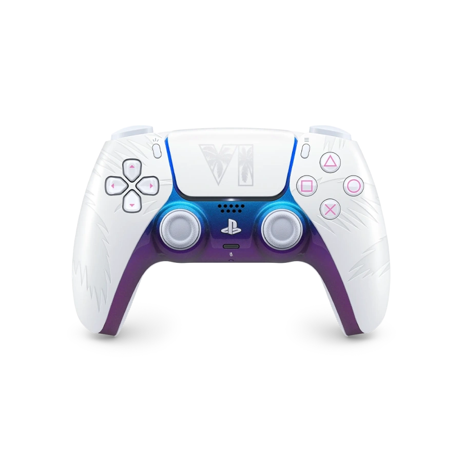 Бездротовий геймпад Sony DualSense - Grand Theft Auto VI White Limited Edition