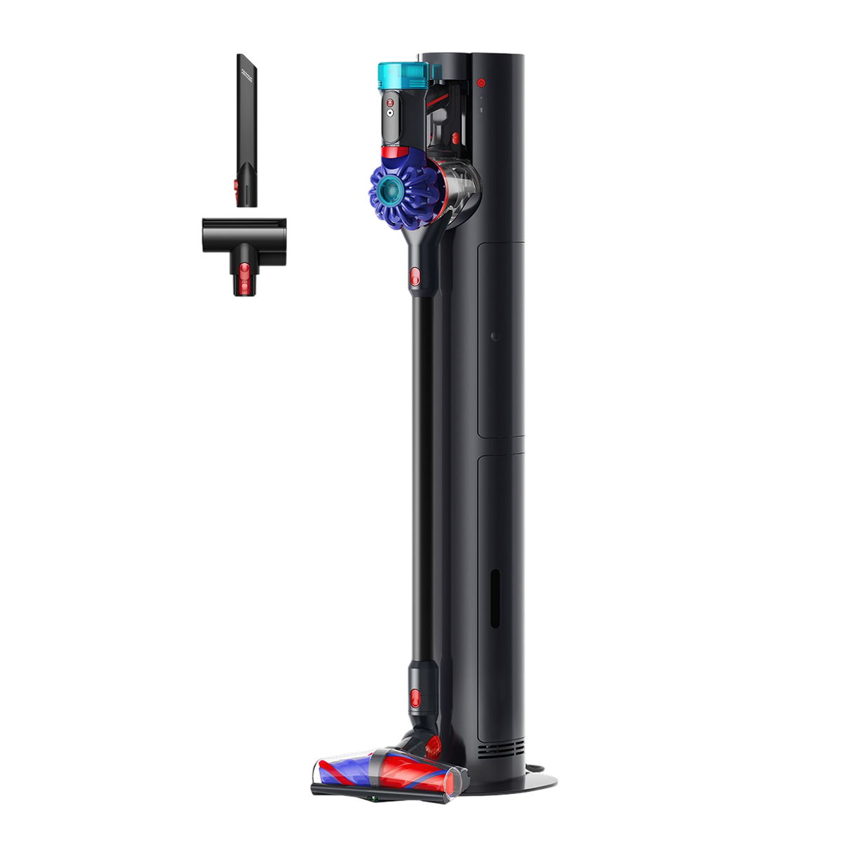 Беспроводной пылесос Dyson V10 Konical + Auto-empty Dok с базой самоочистки - Black Copper (594030-01)