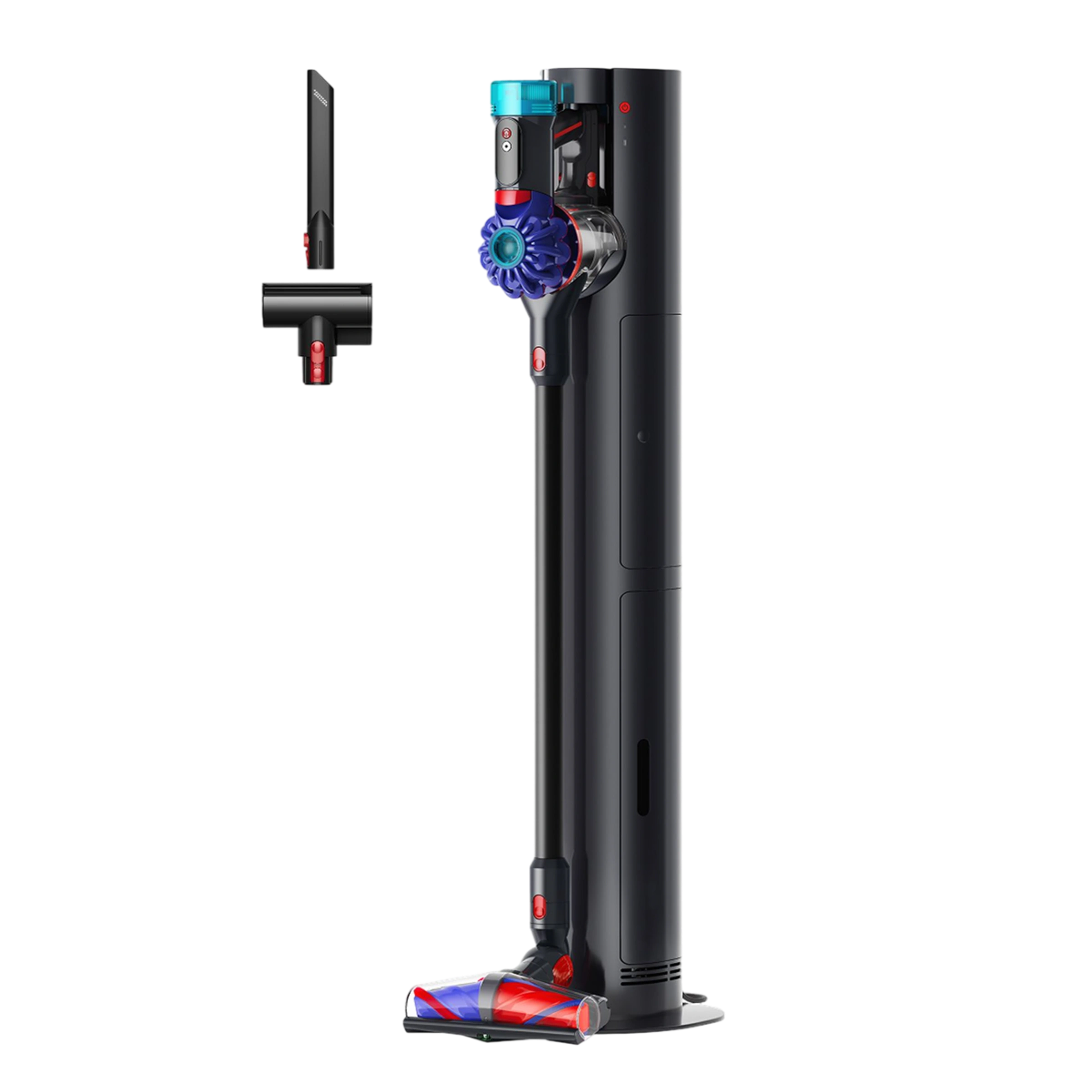 Беспроводной пылесос Dyson V10 Konical + Auto-empty Dok с базой самоочистки - Black Copper (594030-01)