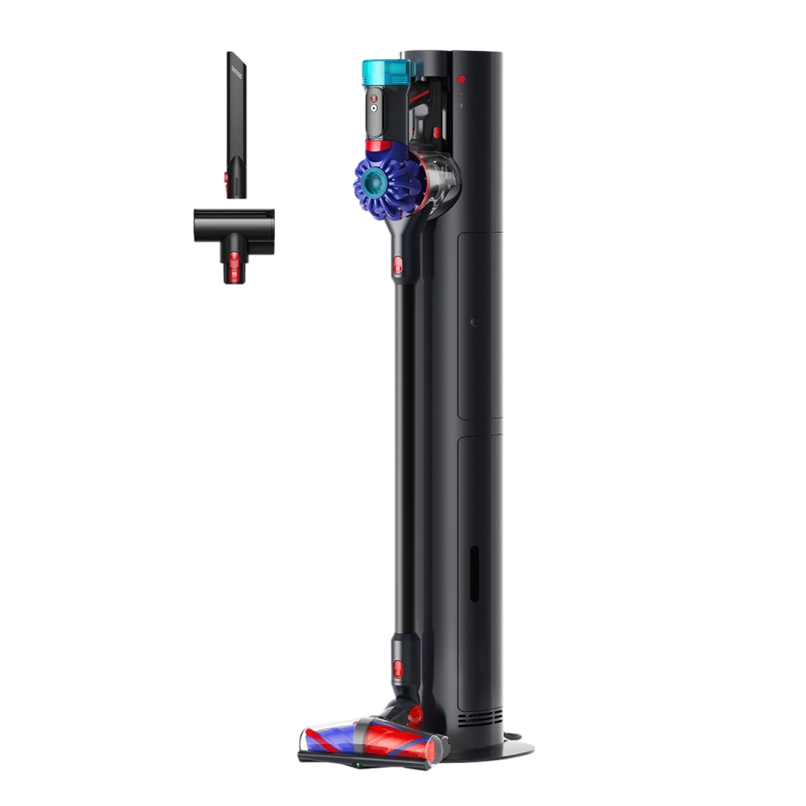 Беспроводной пылесос Dyson V10 Konical + Auto-empty Dok с базой самоочистки - Black Copper (594030-01)