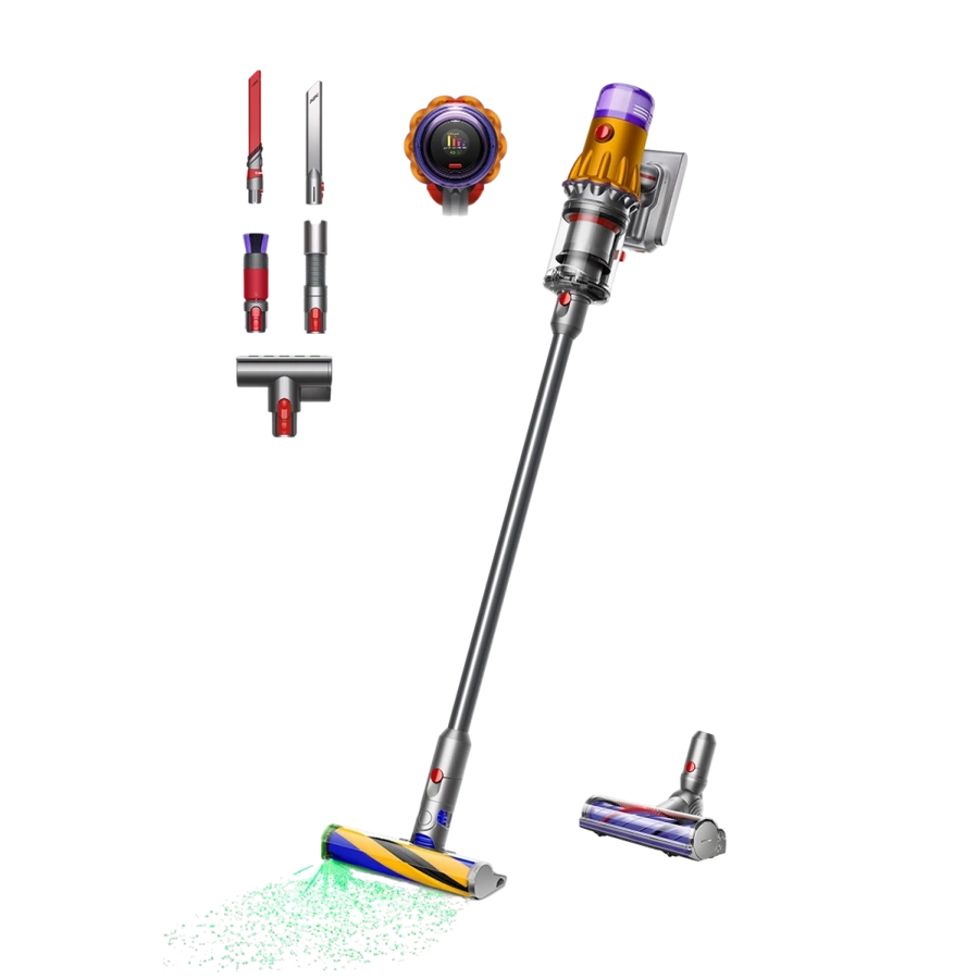 Бездротовий пилосос Dyson V12 Detect Slim 2026 зі спеціальним набором аксесуарів (637744-01)