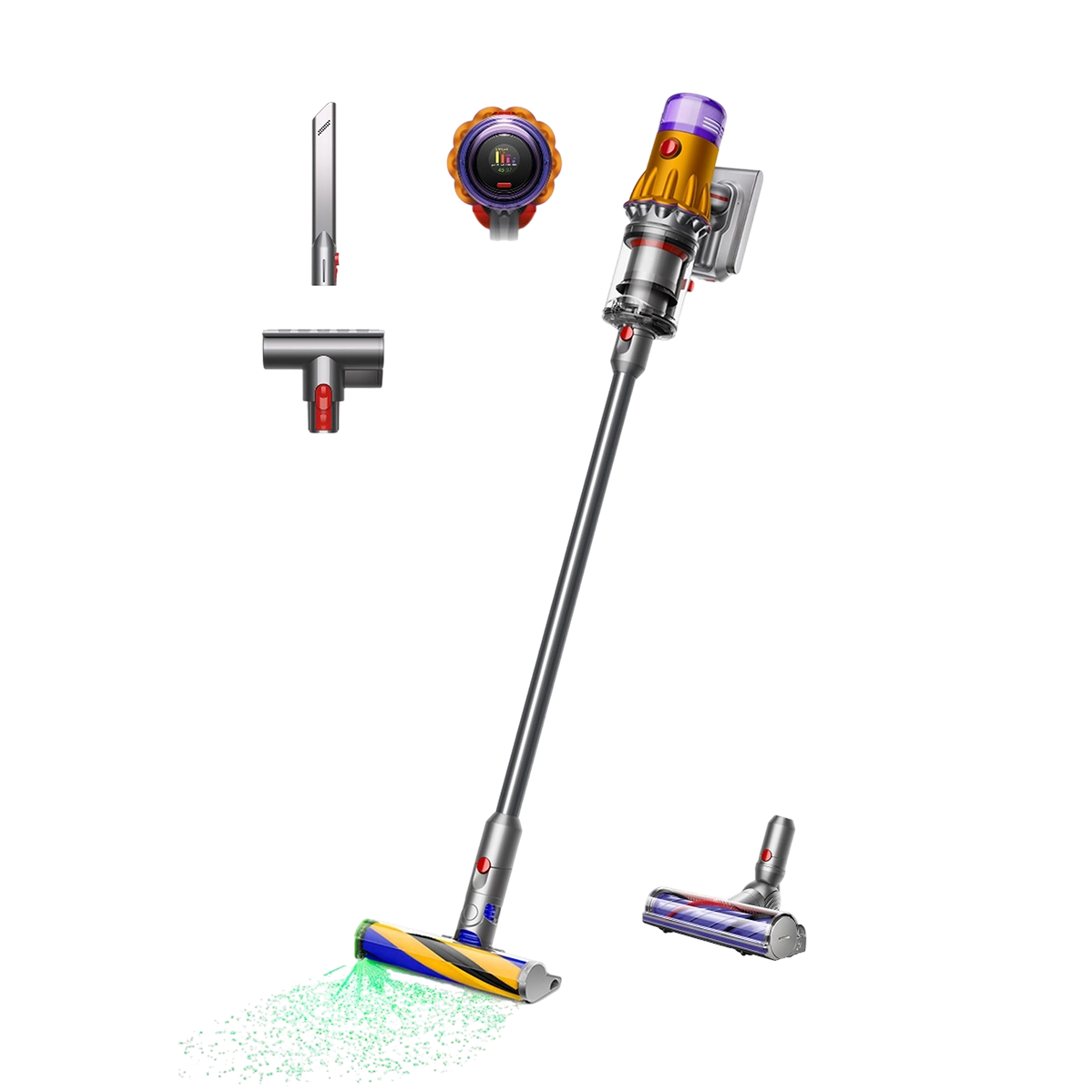 Бездротовий пилосос Dyson V12 Detect Slim Absolute 2026 (494876-01)