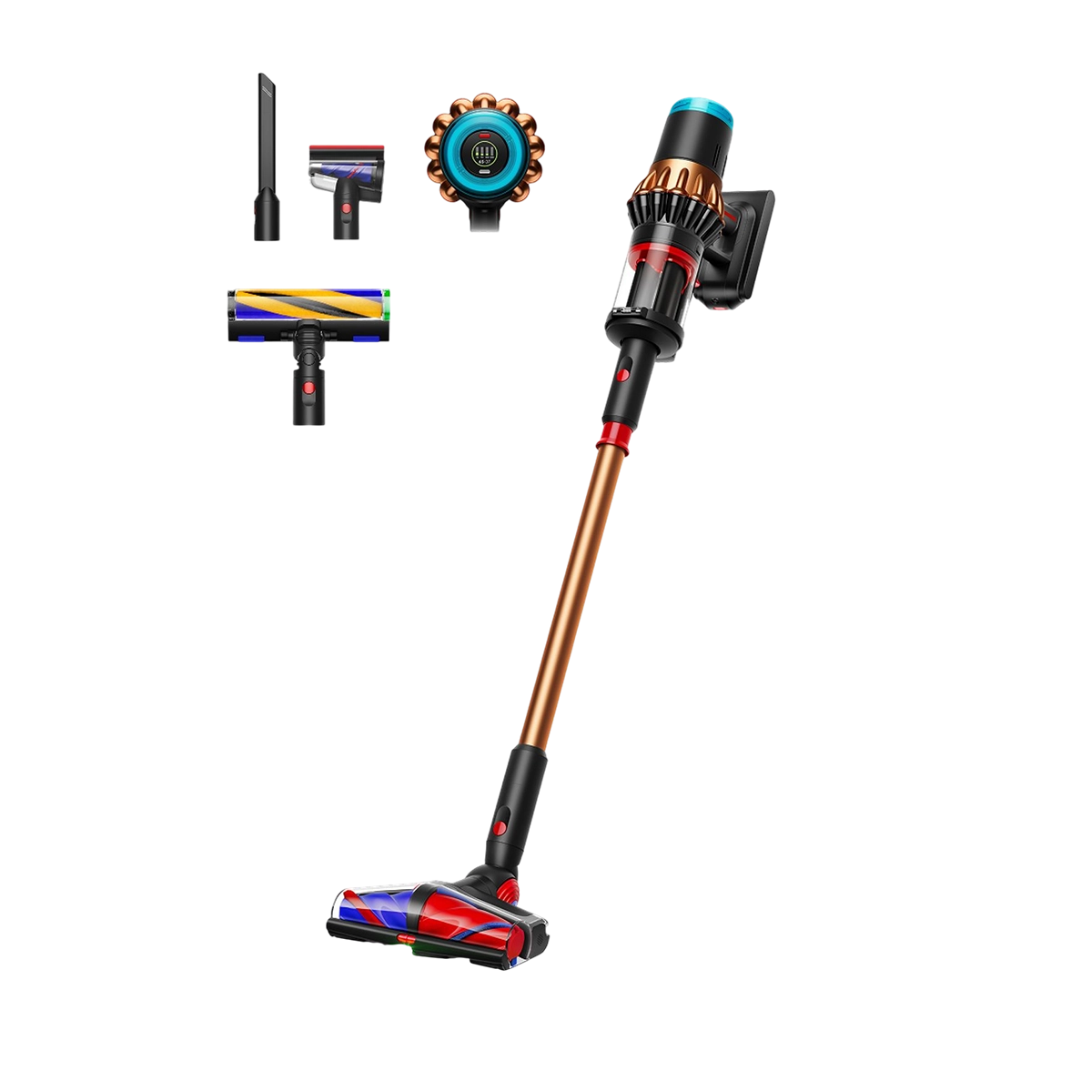 Беспроводной пылесос Dyson V16 Piston Animal - Black/Copper (640975-01) US