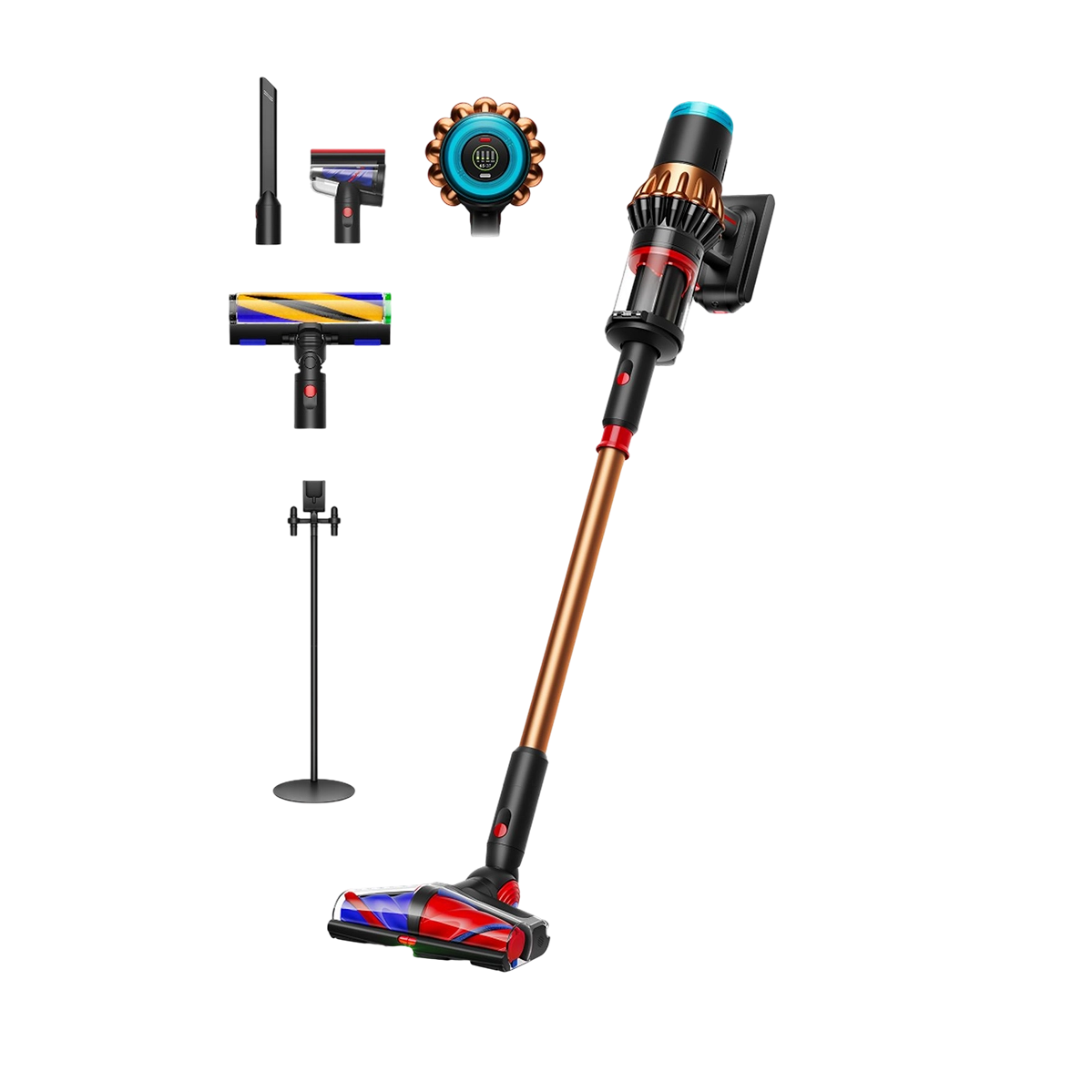 Беспроводной пылесос Dyson V16 Piston Animal + Floor Dok - Black/Copper (640977-01) US