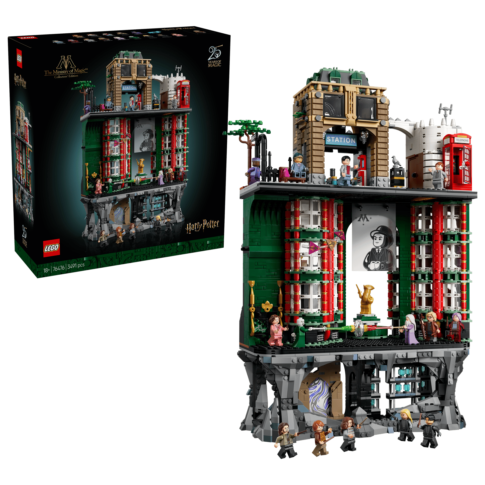 Блоковий конструктор LEGO Harry Potter Міністерство магії (76476)