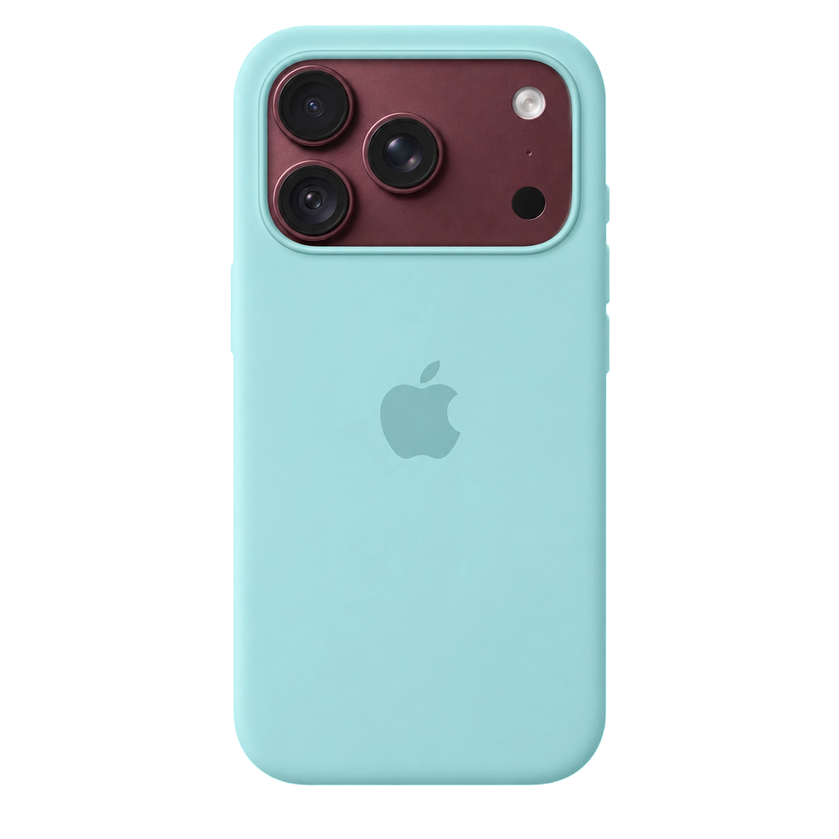 Чехол Apple iPhone 18 Pro / 17 Pro Silicone Case with MagSafe Lux Copy - Aquamarine