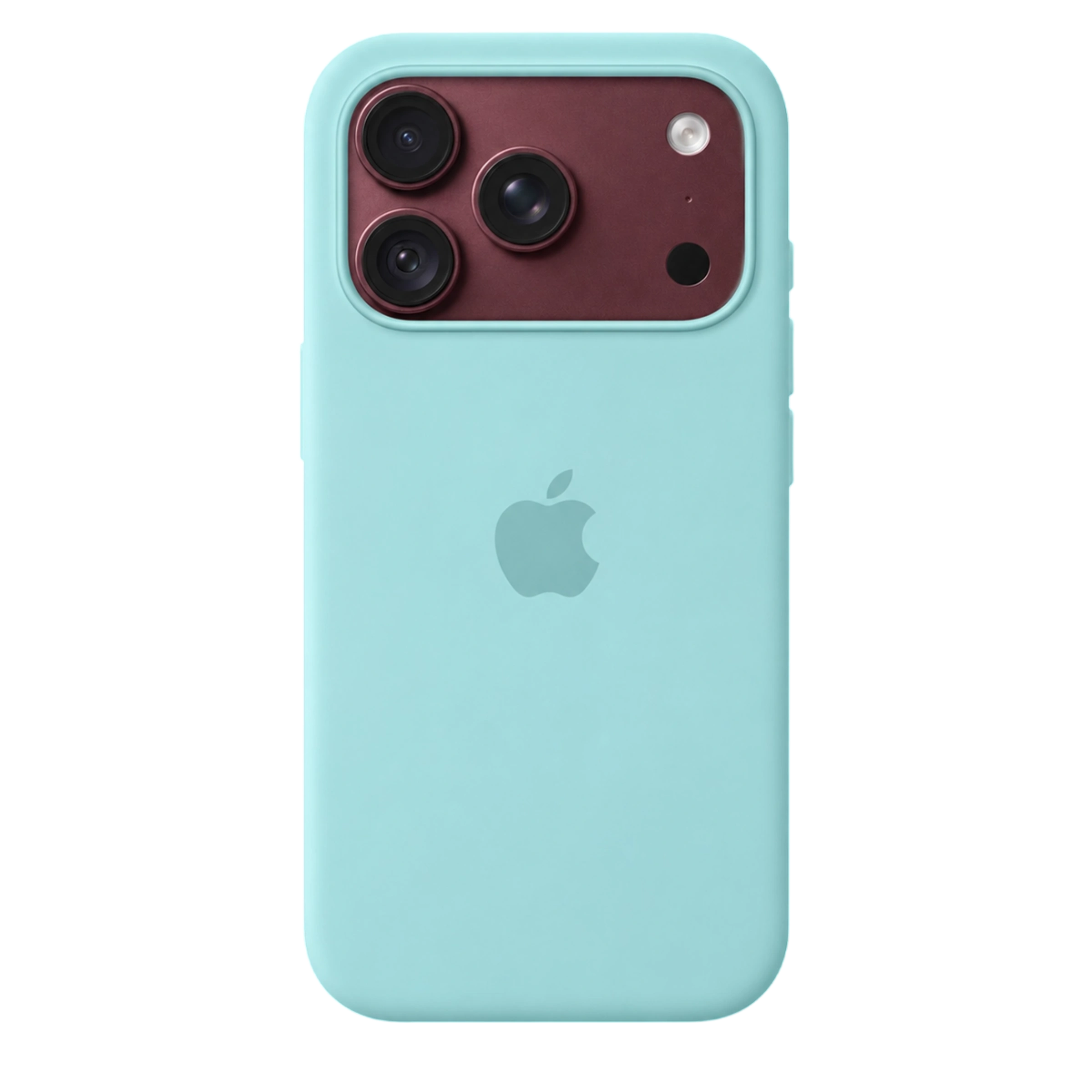 Чехол Apple iPhone 18 Pro / 17 Pro Silicone Case with MagSafe Lux Copy - Aquamarine