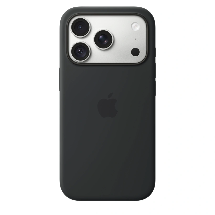 Чехол Apple iPhone 18 Pro / 17 Pro Silicone Case with MagSafe Lux Copy - Black