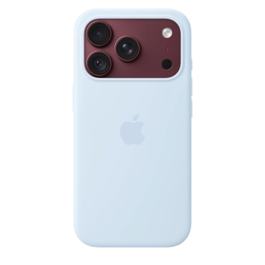 Чехол Apple iPhone 18 Pro / 17 Pro Silicone Case with MagSafe Lux Copy - Crisp Blue