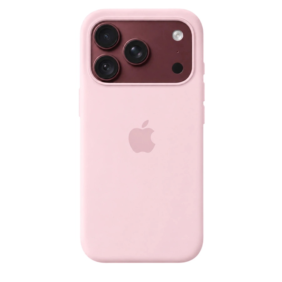 Чехол Apple iPhone 18 Pro / 17 Pro Silicone Case with MagSafe Lux Copy - Light Pink