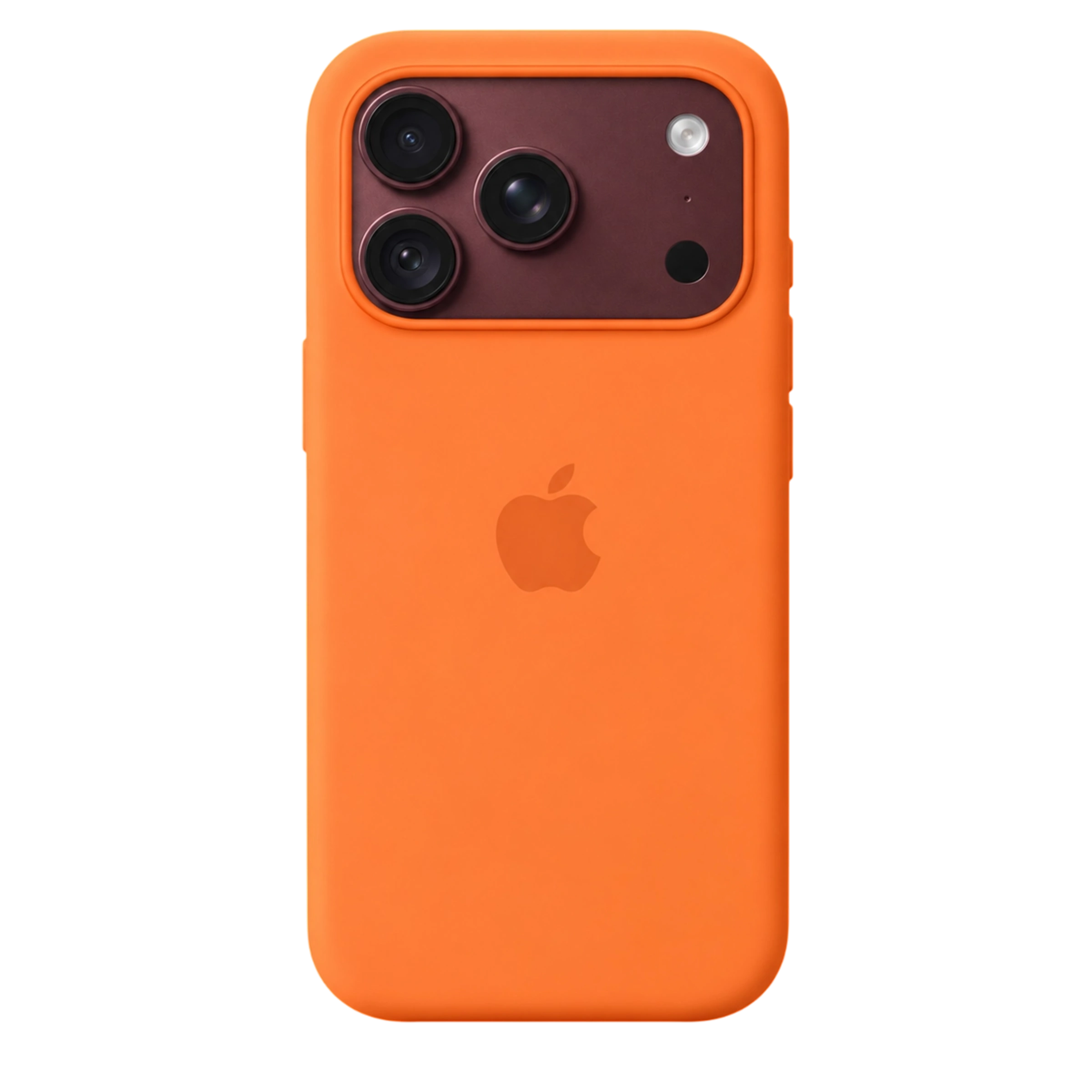 Чехол Apple iPhone 18 Pro / 17 Pro Silicone Case with MagSafe Lux Copy - Orange