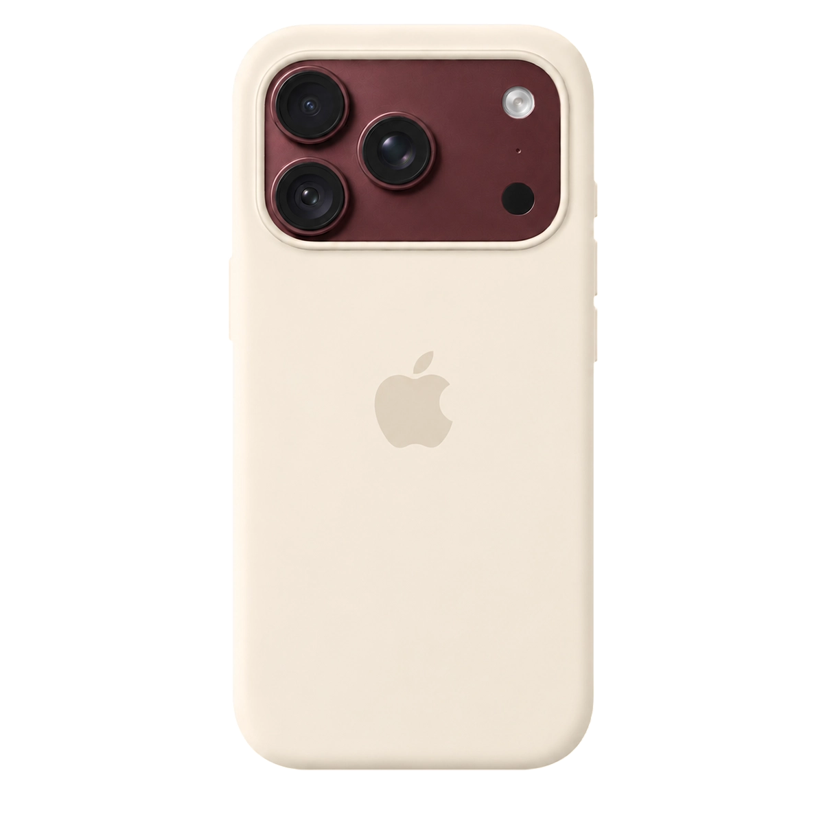 Чехол Apple iPhone 18 Pro / 17 Pro Silicone Case with MagSafe Lux Copy - Vanilla
