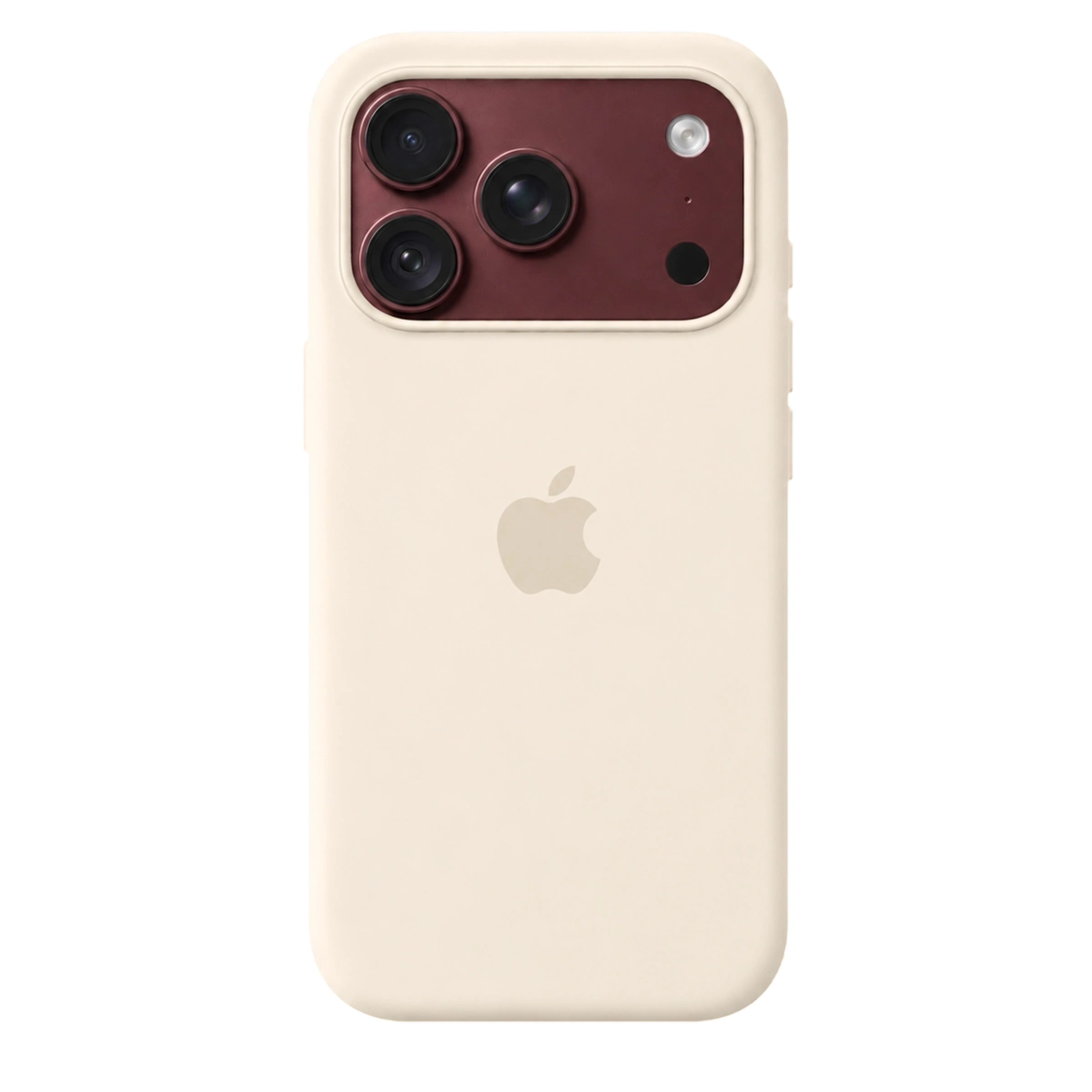 Чехол Apple iPhone 18 Pro / 17 Pro Silicone Case with MagSafe Lux Copy - Vanilla
