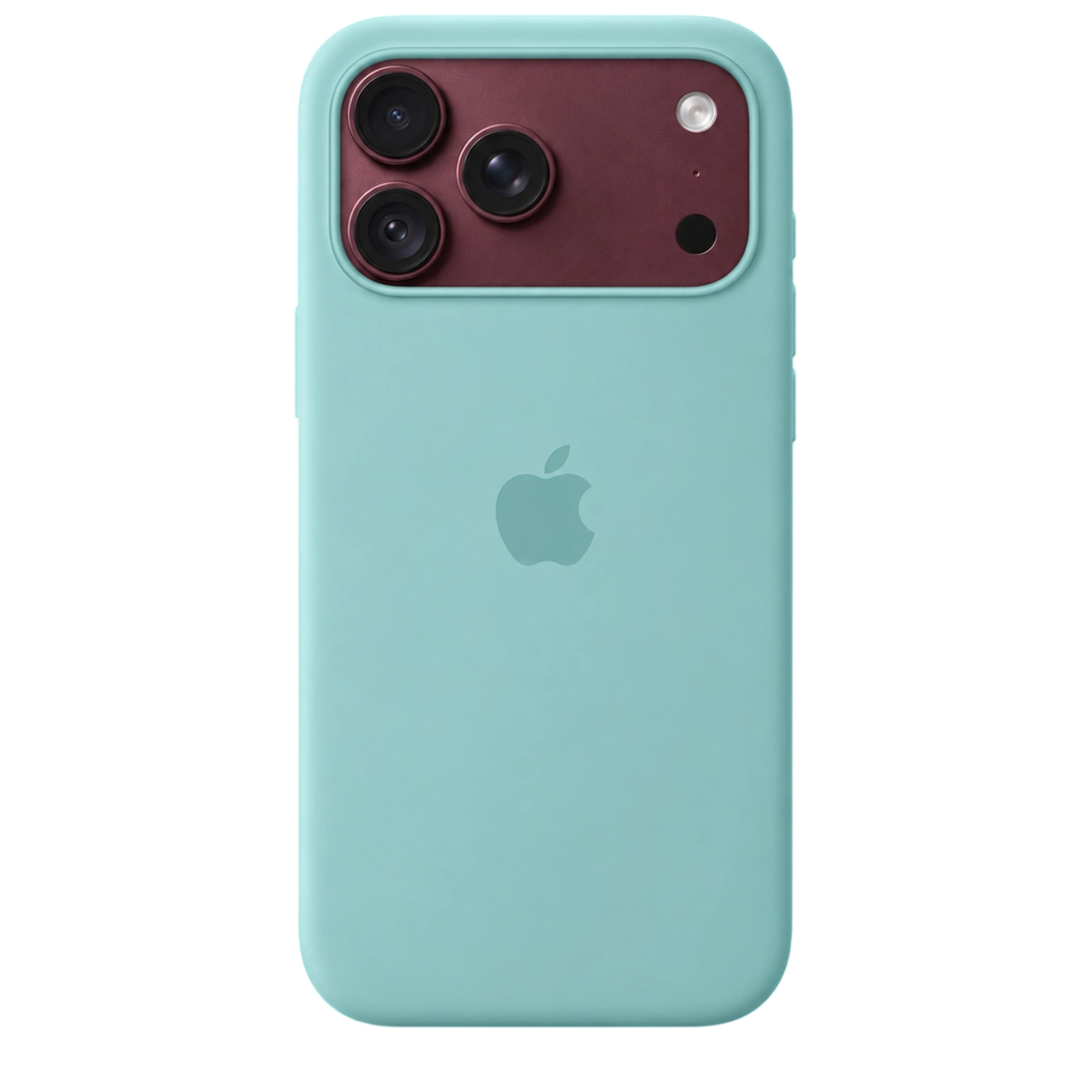 Чехол Apple iPhone 18 Pro Max / 17 Pro Max Silicone Case with MagSafe Lux Copy - Aquamarine
