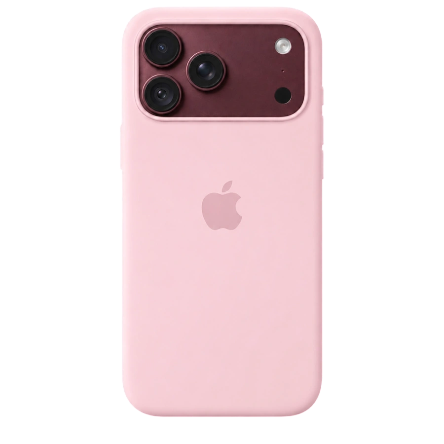 Чехол Apple iPhone 18 Pro Max / 17 Pro Max Silicone Case with MagSafe Lux Copy - Light Pink