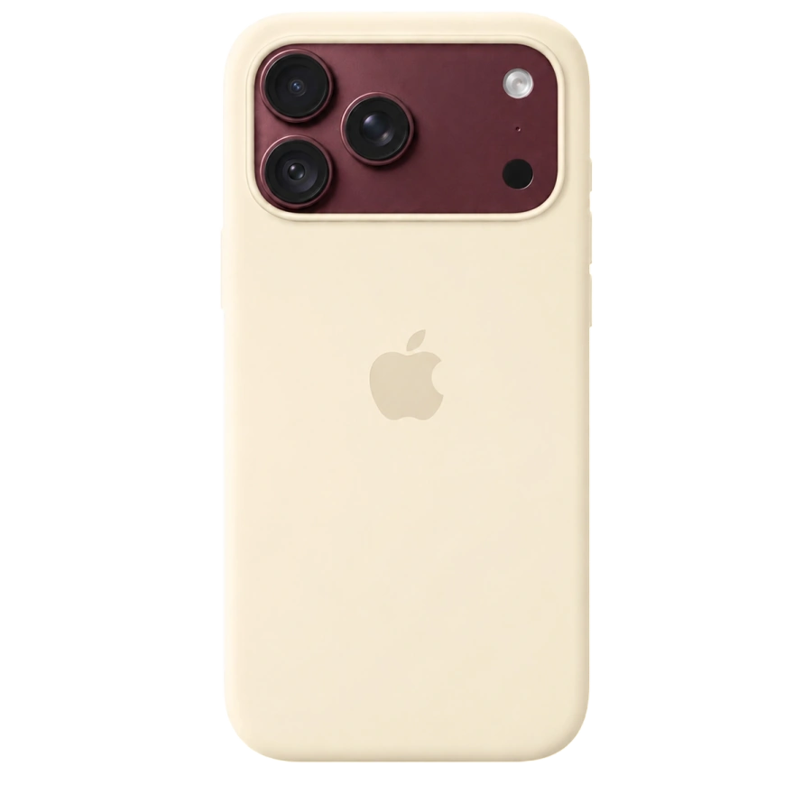 Чехол Apple iPhone 18 Pro Max / 17 Pro Max Silicone Case with MagSafe Lux Copy - Vanilla