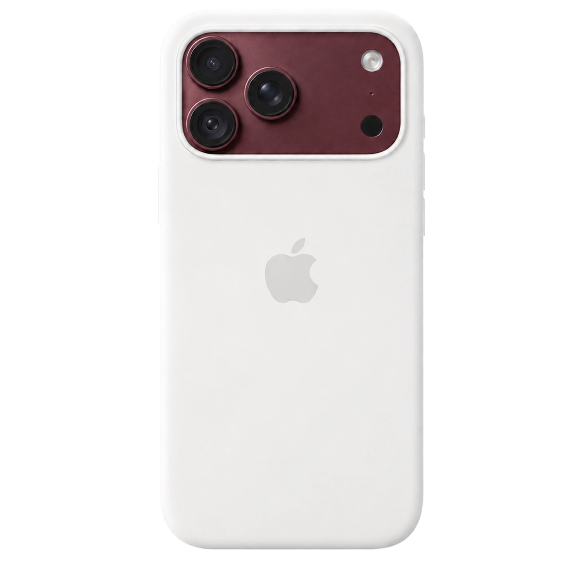Чехол Apple iPhone 18 Pro Max / 17 Pro Max Silicone Case with MagSafe Lux Copy - White