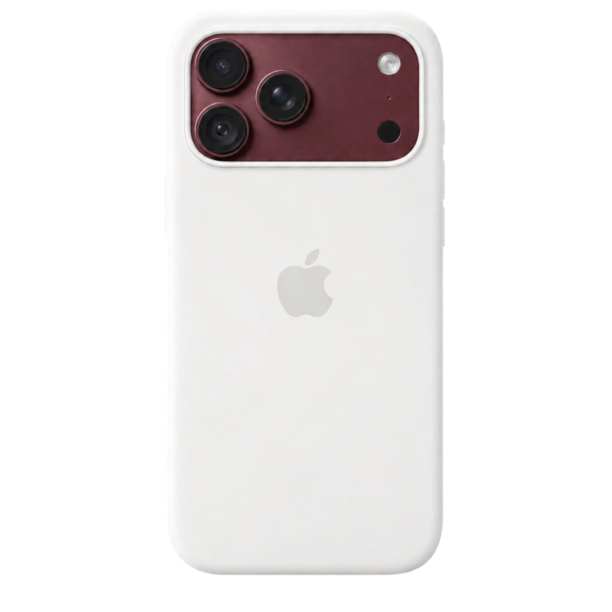 Чехол Apple iPhone 18 Pro Max / 17 Pro Max Silicone Case with MagSafe Lux Copy - White