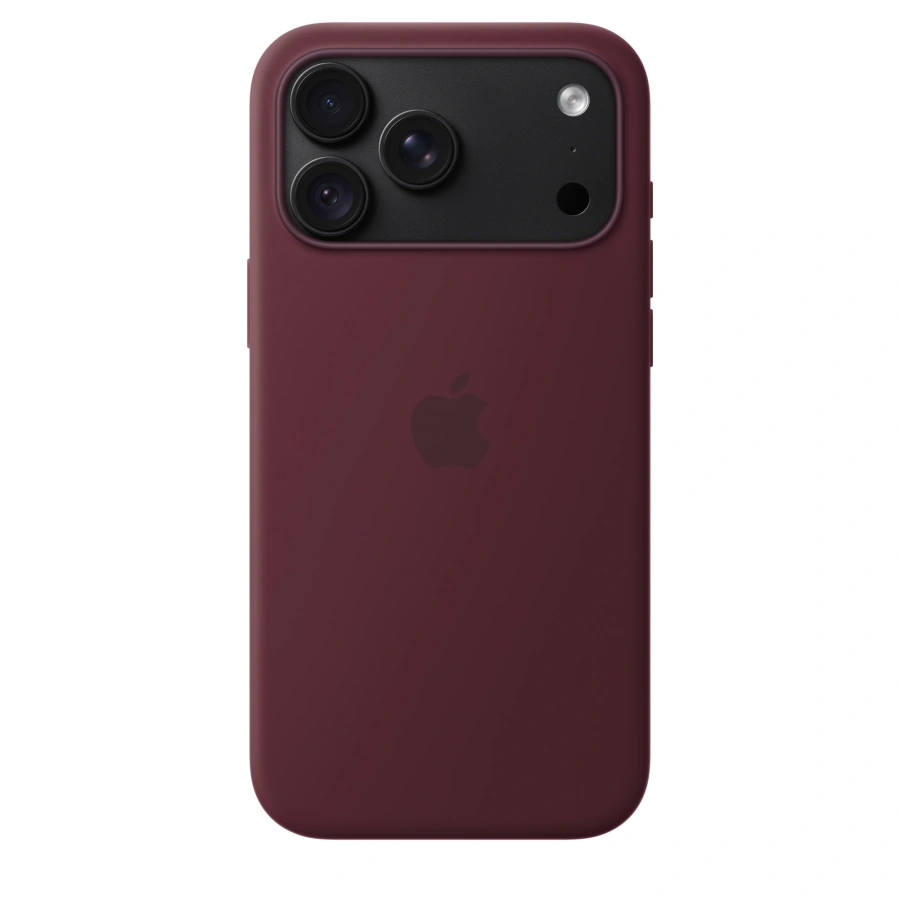 Чохол Apple iPhone 18 Pro Max Silicone Case with MagSafe – Burgundy (MK914)