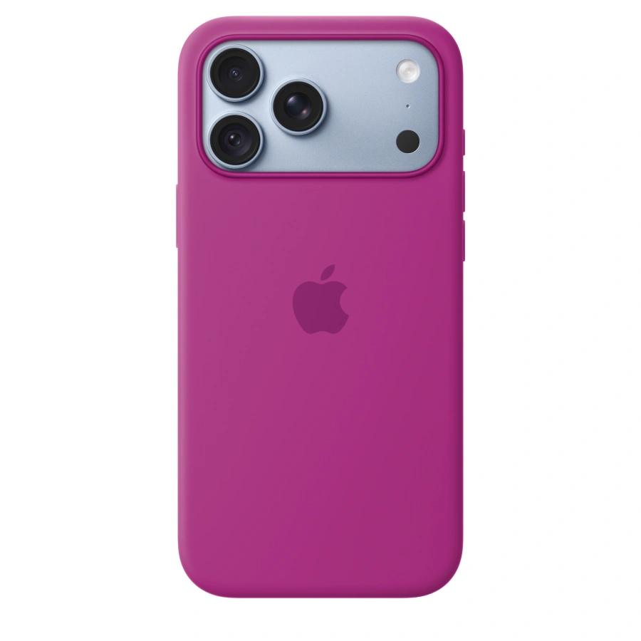 Чохол Apple iPhone 18 Pro Max Silicone Case with MagSafe – Magenta (MK904)
