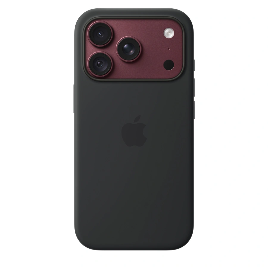 Чохол Apple iPhone 18 Pro Silicone Case with MagSafe - Black (MK8Y4)