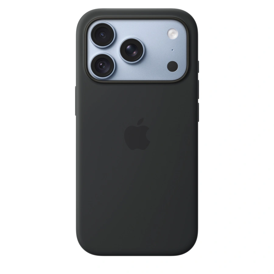 Чохол Apple iPhone 18 Pro Silicone Case with MagSafe - Black (MK8Y4)