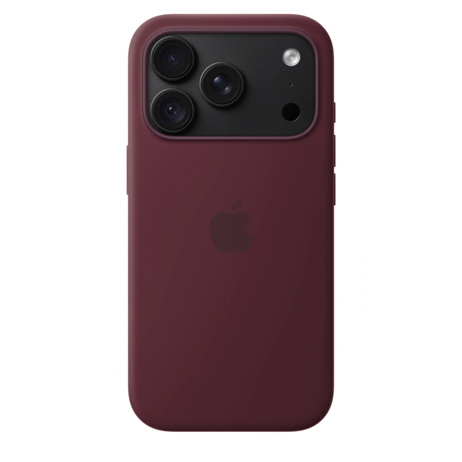 Чохол Apple iPhone 18 Pro Silicone Case with MagSafe - Burgundy (MK8U4)