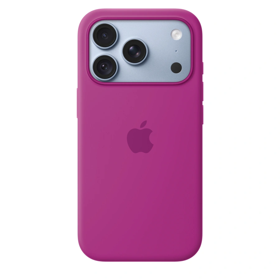 Чохол Apple iPhone 18 Pro Silicone Case with MagSafe – Magenta (MK8T4)