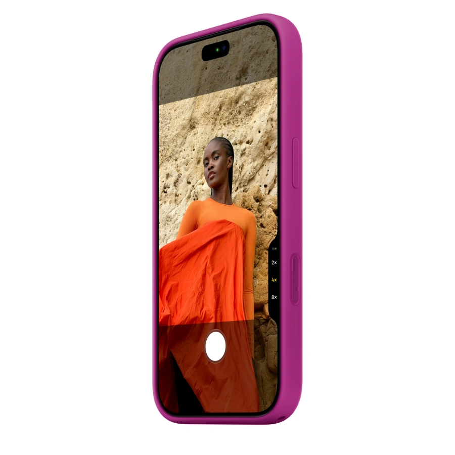 Чохол Apple iPhone 18 Pro Silicone Case with MagSafe – Magenta (MK8T4)