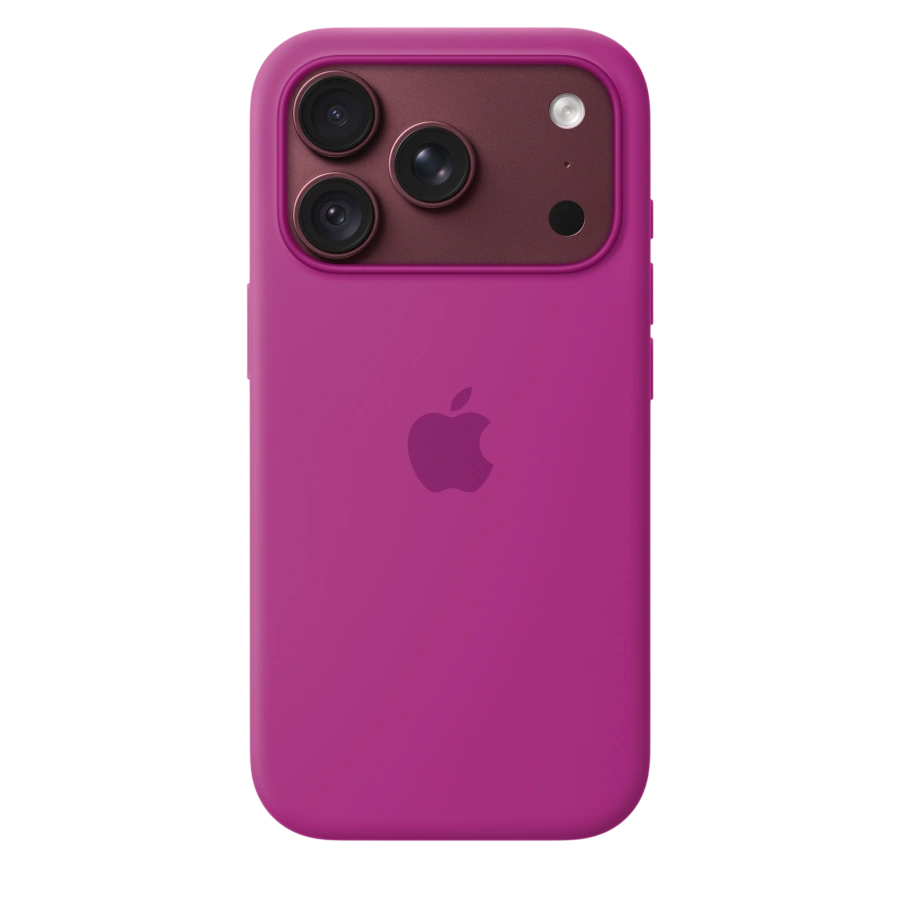 Чохол Apple iPhone 18 Pro Silicone Case with MagSafe – Magenta (MK8T4)