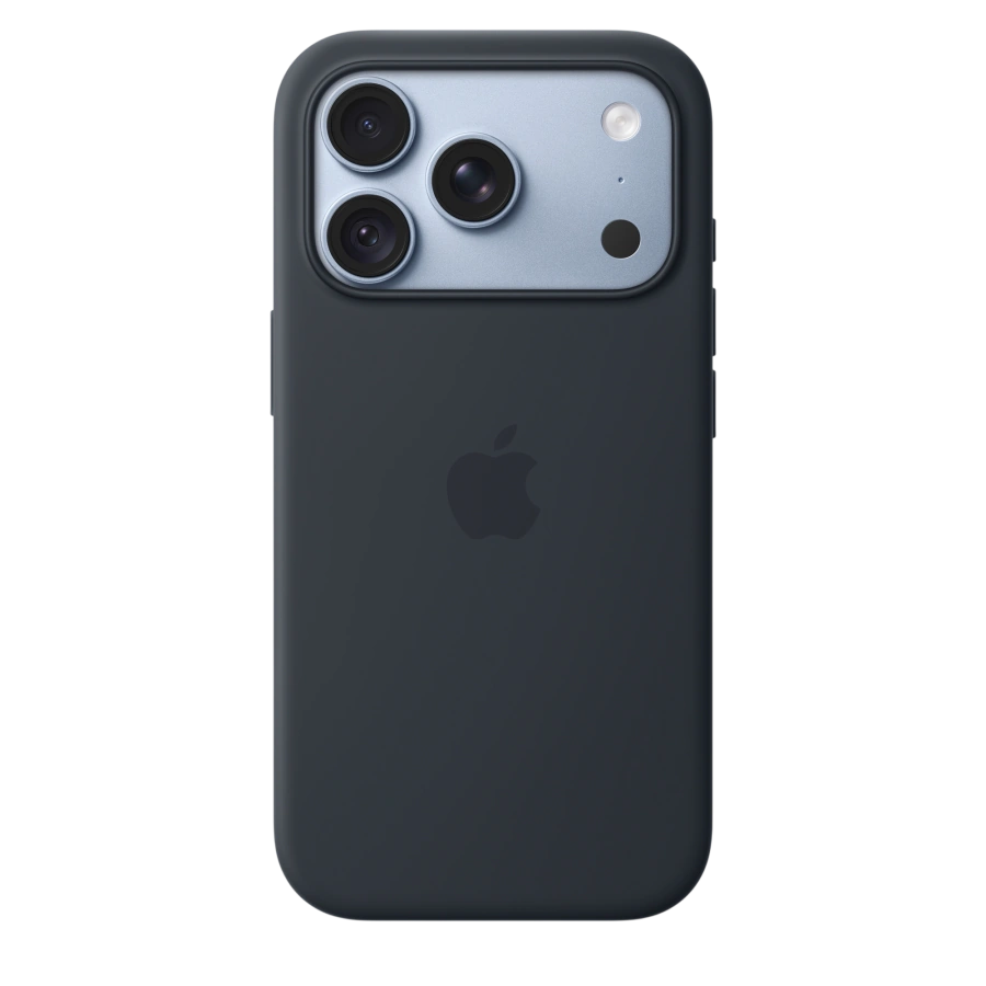 Чохол Apple iPhone 18 Pro Silicone Case with MagSafe – Navy Blue (MK8X4)