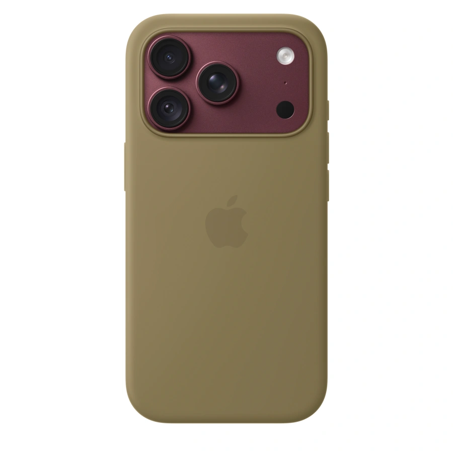Чохол Apple iPhone 18 Pro Silicone Case with MagSafe – Olive (MK8V4)