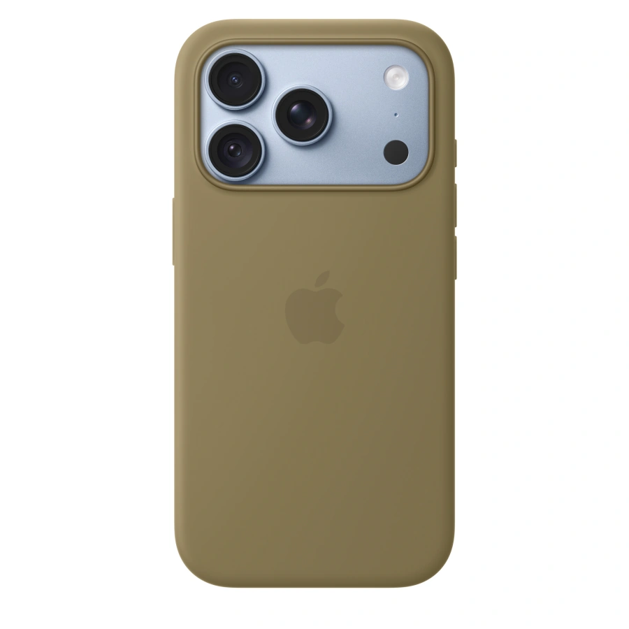 Чохол Apple iPhone 18 Pro Silicone Case with MagSafe – Olive (MK8V4)