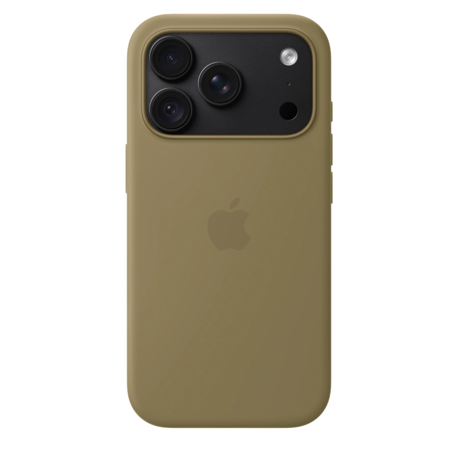 Чохол Apple iPhone 18 Pro Silicone Case with MagSafe – Olive (MK8V4)