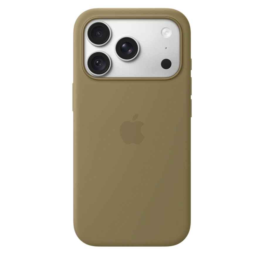 Чохол Apple iPhone 18 Pro Silicone Case with MagSafe – Olive (MK8V4)