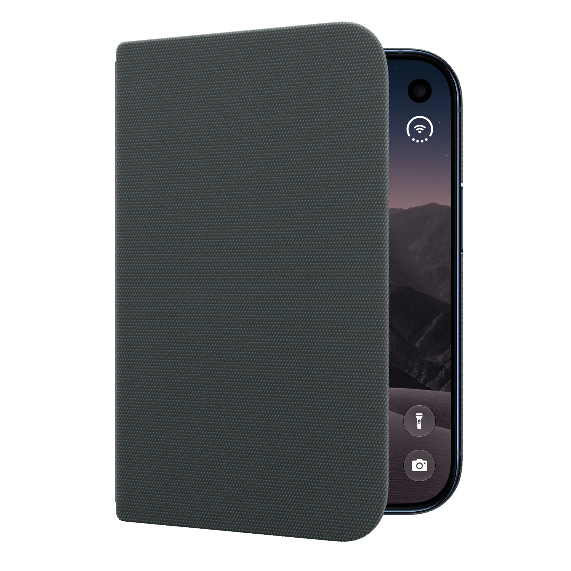 Чохол Apple iPhone Duo Folio with Kickstand – Navy Blue (MKR74)