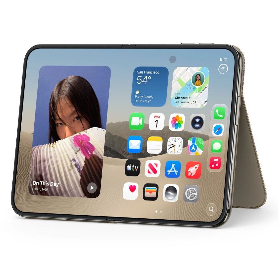 Чохол Apple iPhone Duo Folio with Kickstand – Taupe (MKR64)