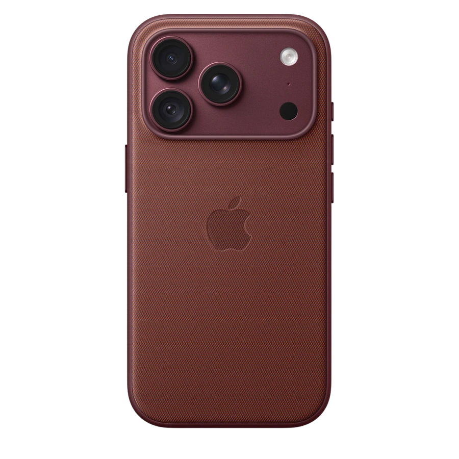 Чохол Apple iPhone 18 Pro TechWoven Case with MagSafe – Burgundy (MKD14)