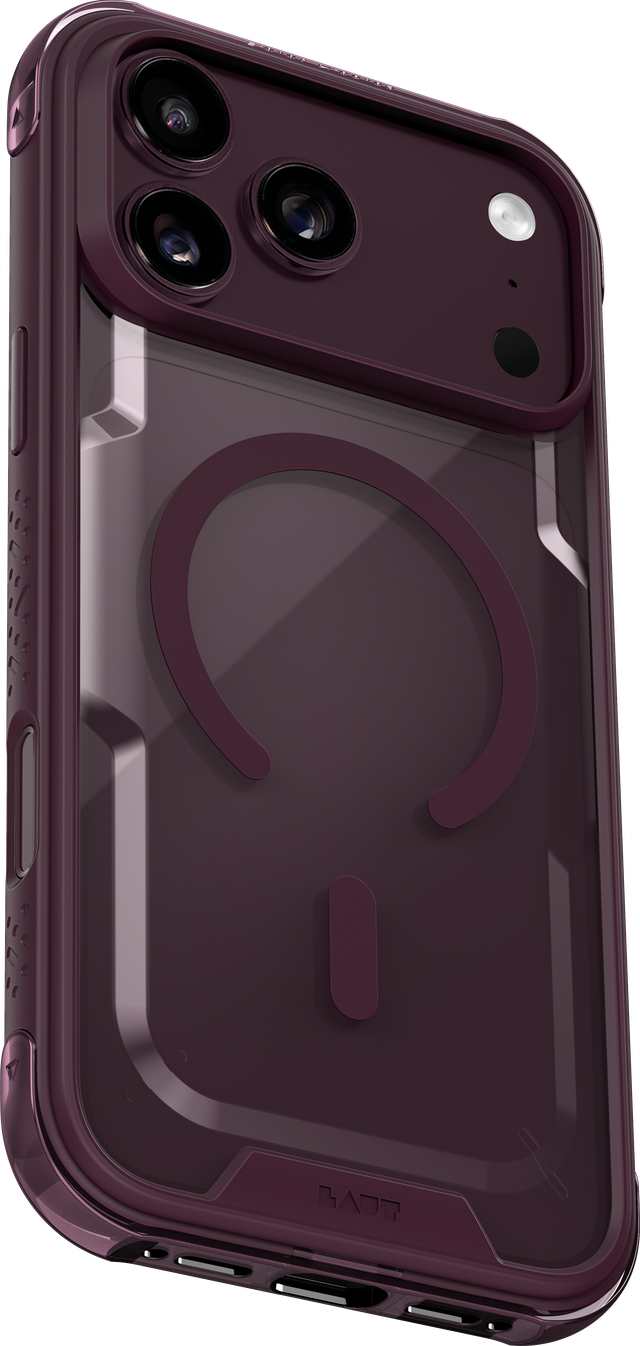 Чохол LAUT AERO MATTER case for iPhone 18 Pro - Burgundy (L_IP26B_AM_PU)