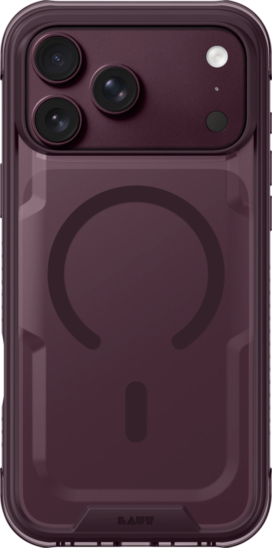Чохол LAUT AERO MATTER case for iPhone 18 Pro Max - Burgundy (L_IP26D_AM_PU)
